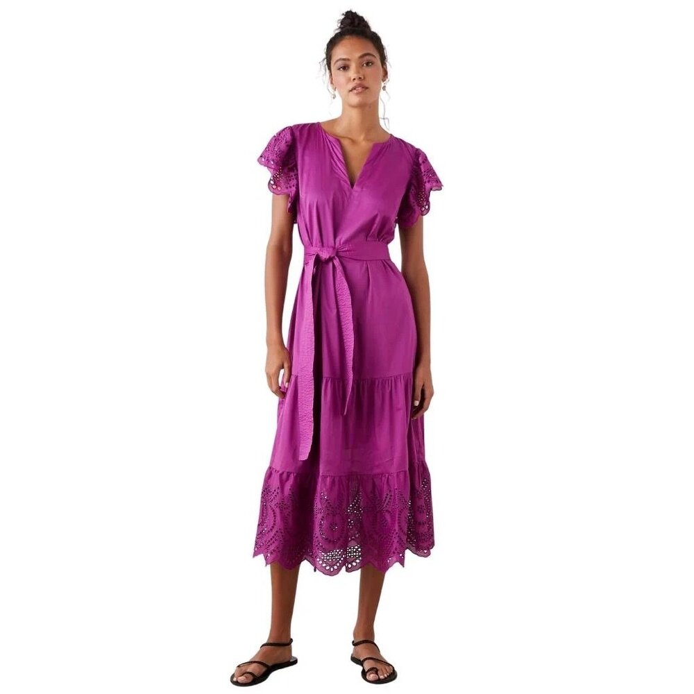 NEW Rails GIA berry midi dress size M